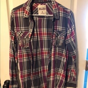 Mudd size M plaid shirt